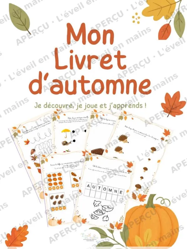 Mon livret d'automne